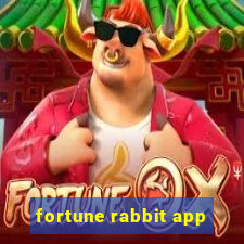 fortune rabbit app